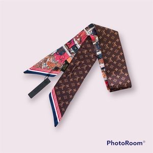 Nwt Louis Vuitton Silk Bandeau
